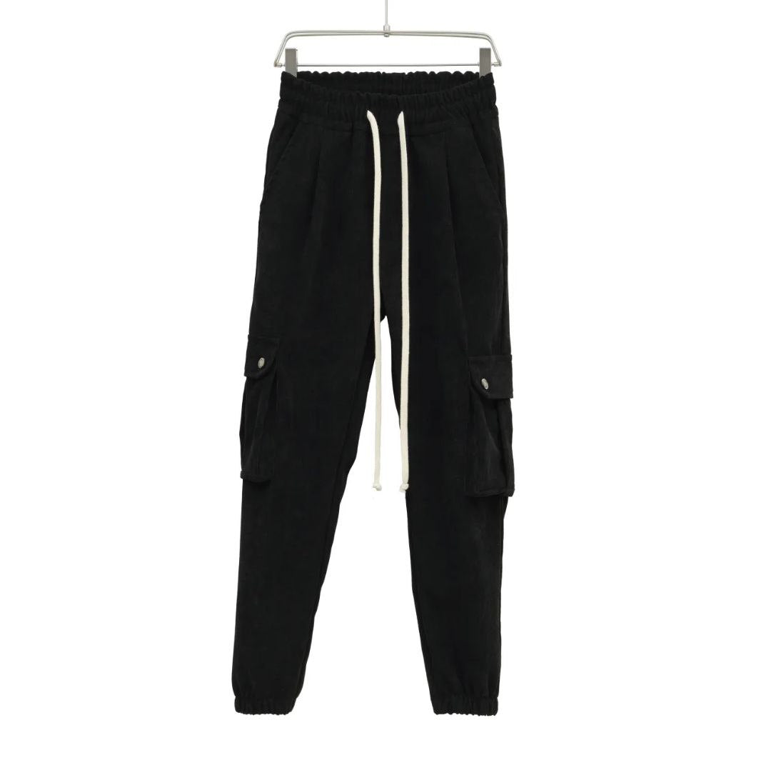 Pantaloni cargo a costine Bambino