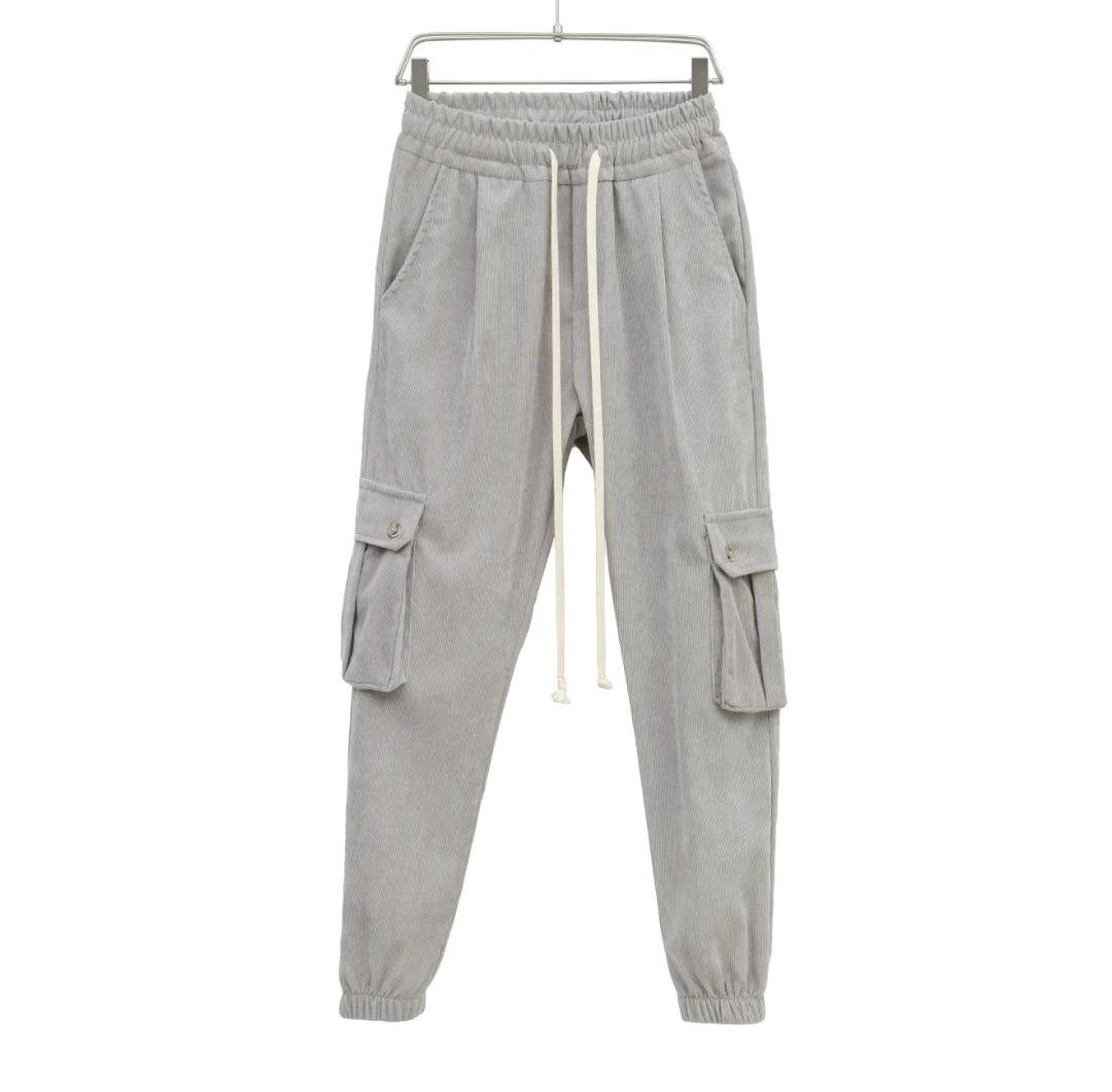 Pantaloni cargo a costine Bambino