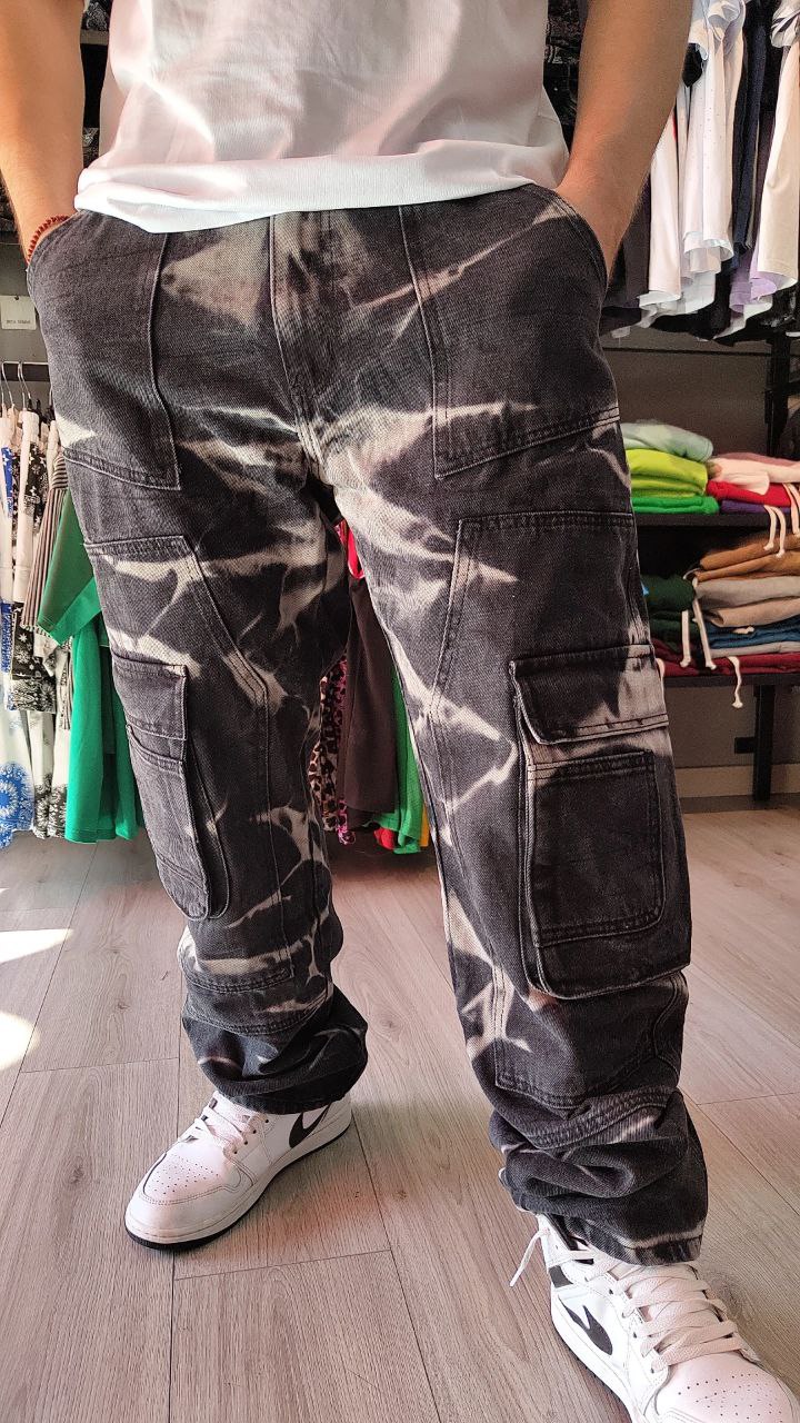 Jeans cargo baggy